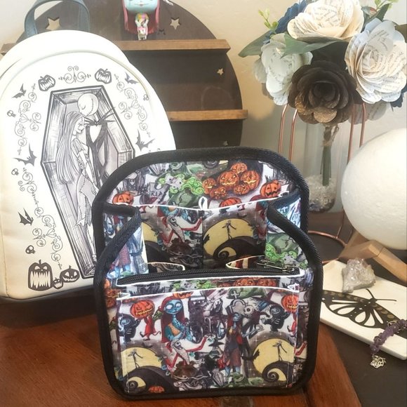 Loungefly Disney Nightmare Before Christmas Backpack Organizer - Picture 1 of 1